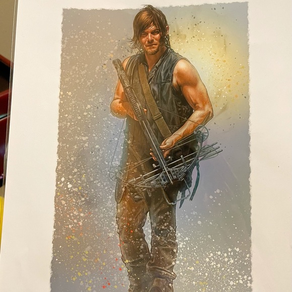 The Walking Dead Daryl Dixon Artwork - Picture 1 of 4